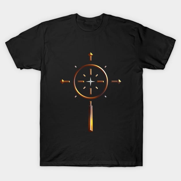 Church Symbol T-Shirt by GeeTee